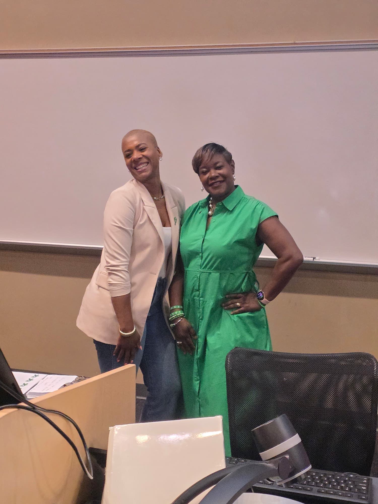 Our founder with various industry professionals.