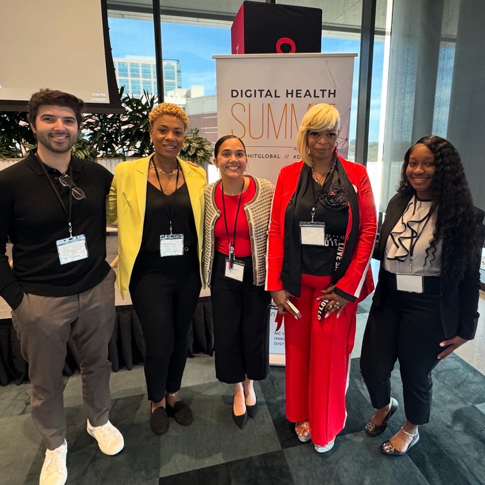 Our founder with various industry professionals.