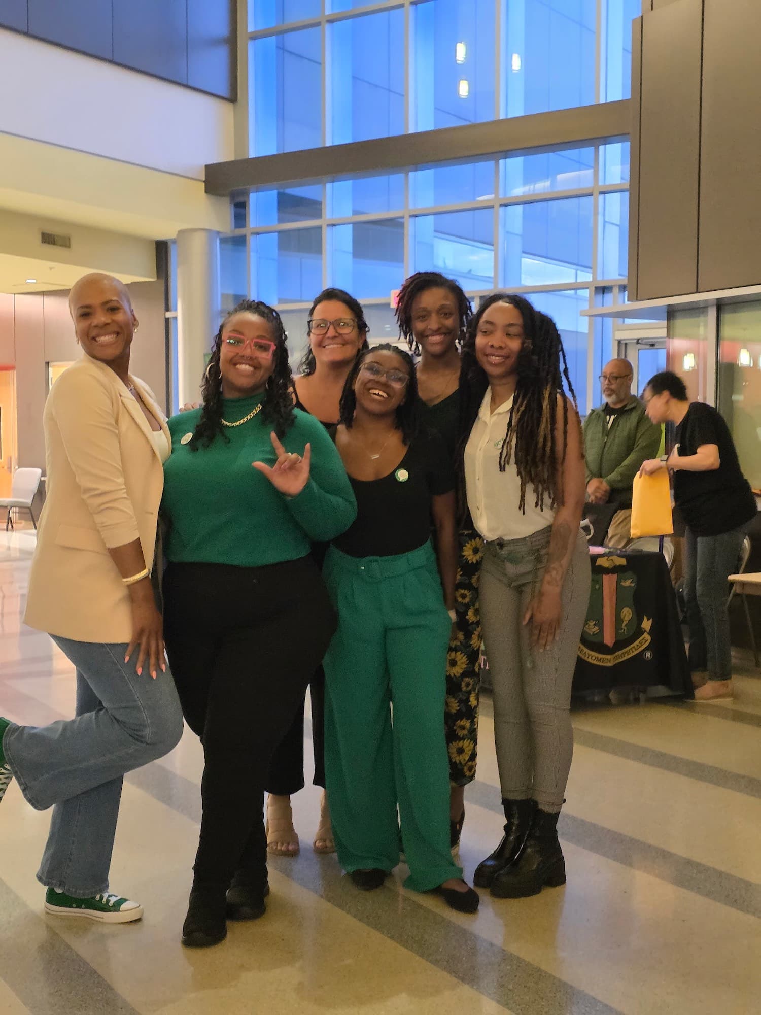 Our founder with various industry professionals.