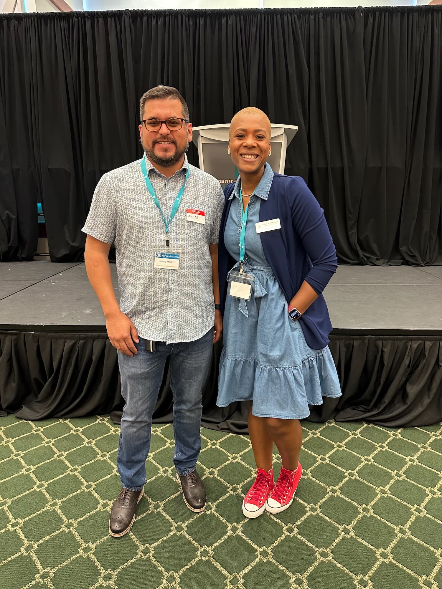 Our founder with various industry professionals.