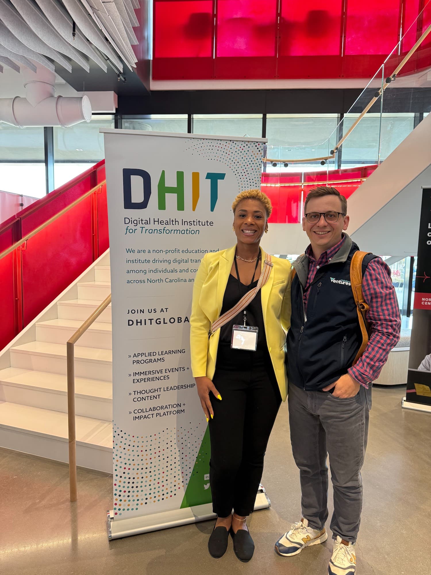 Our founder with various industry professionals.