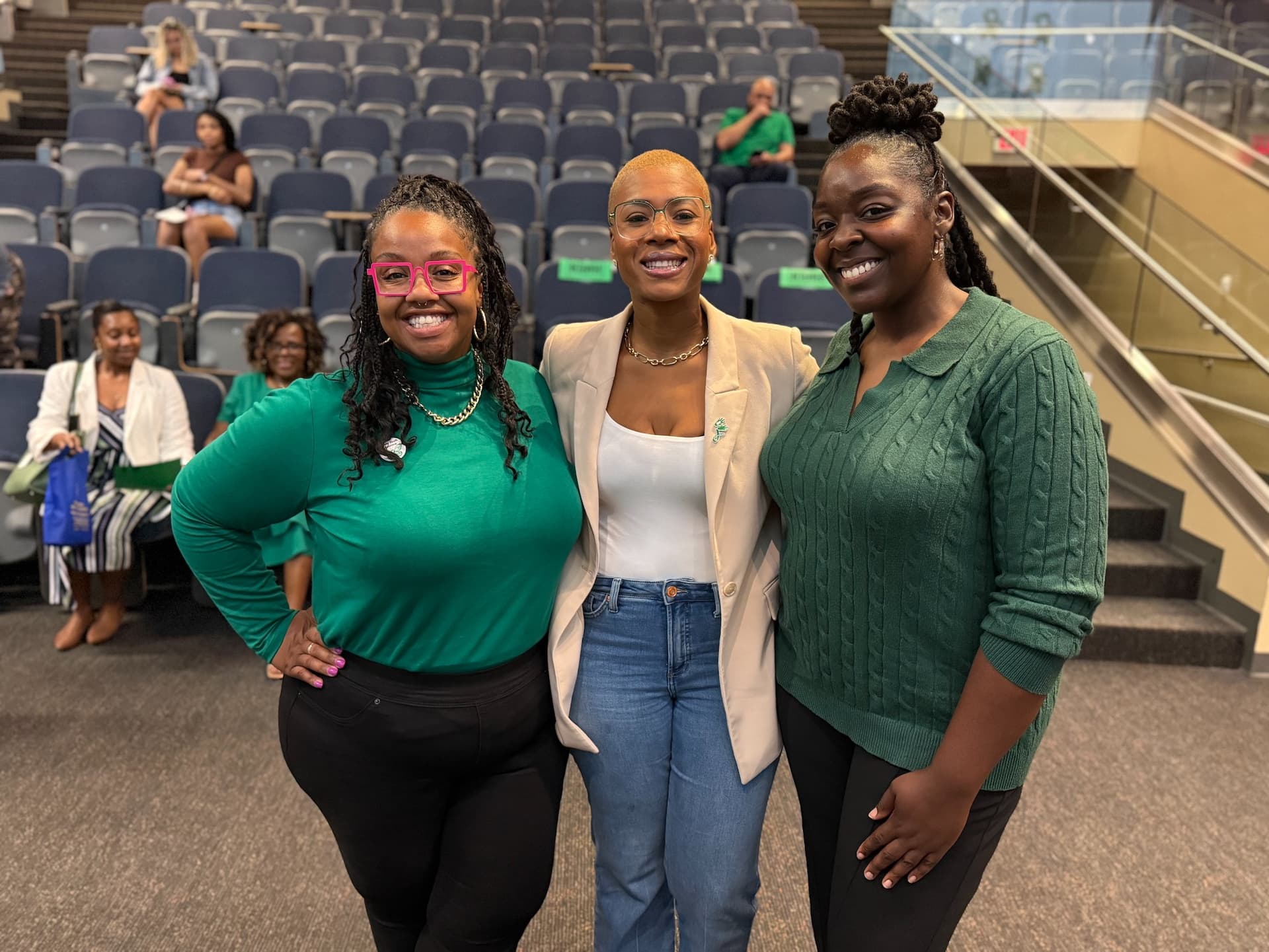 Our founder with various industry professionals.