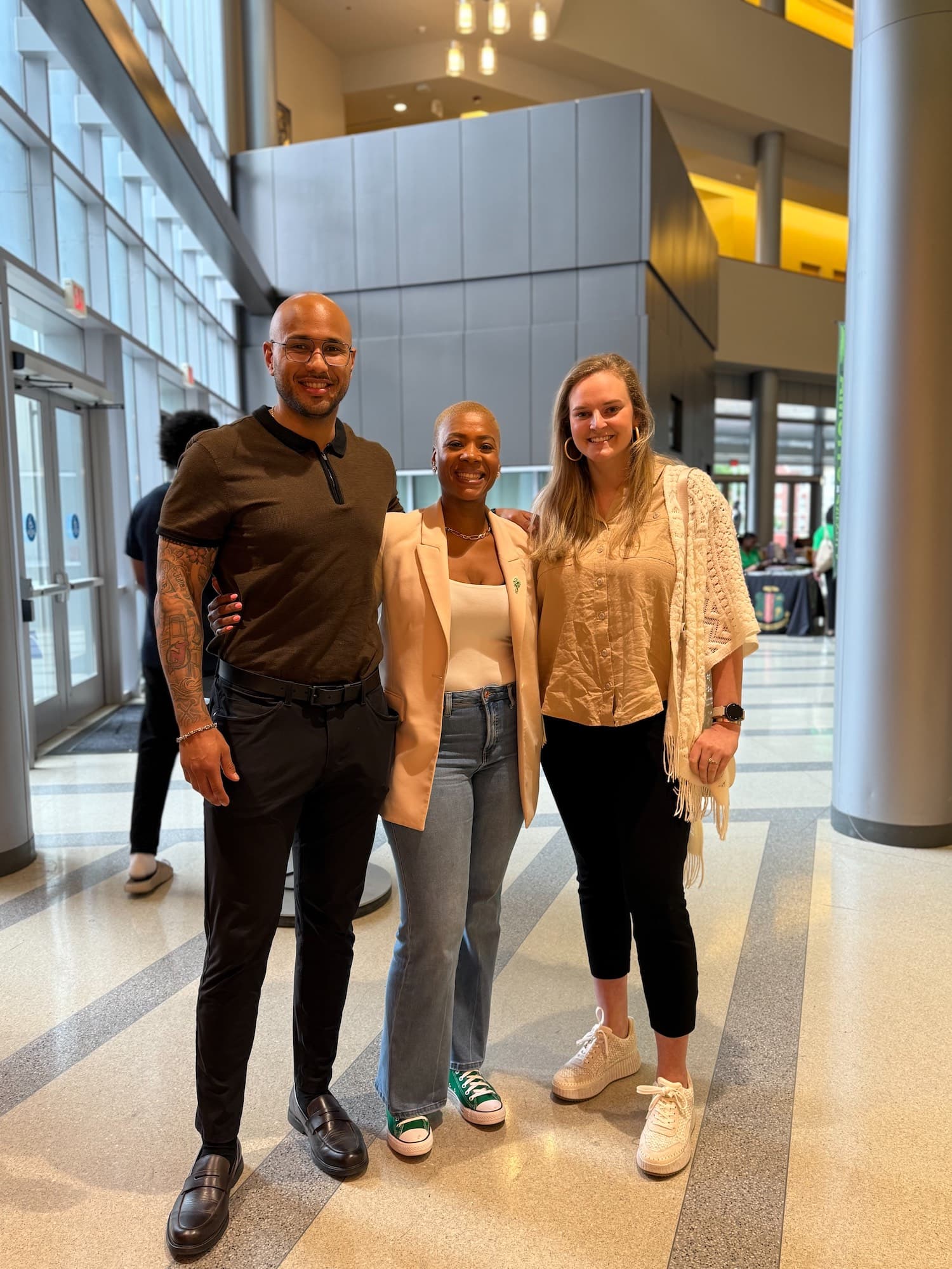 Our founder with various industry professionals.