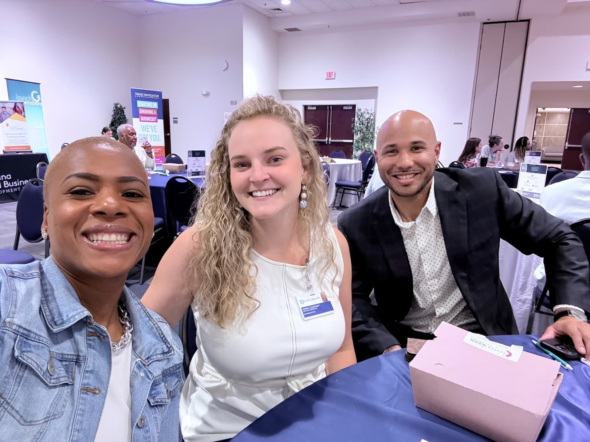 Our founder with various industry professionals.