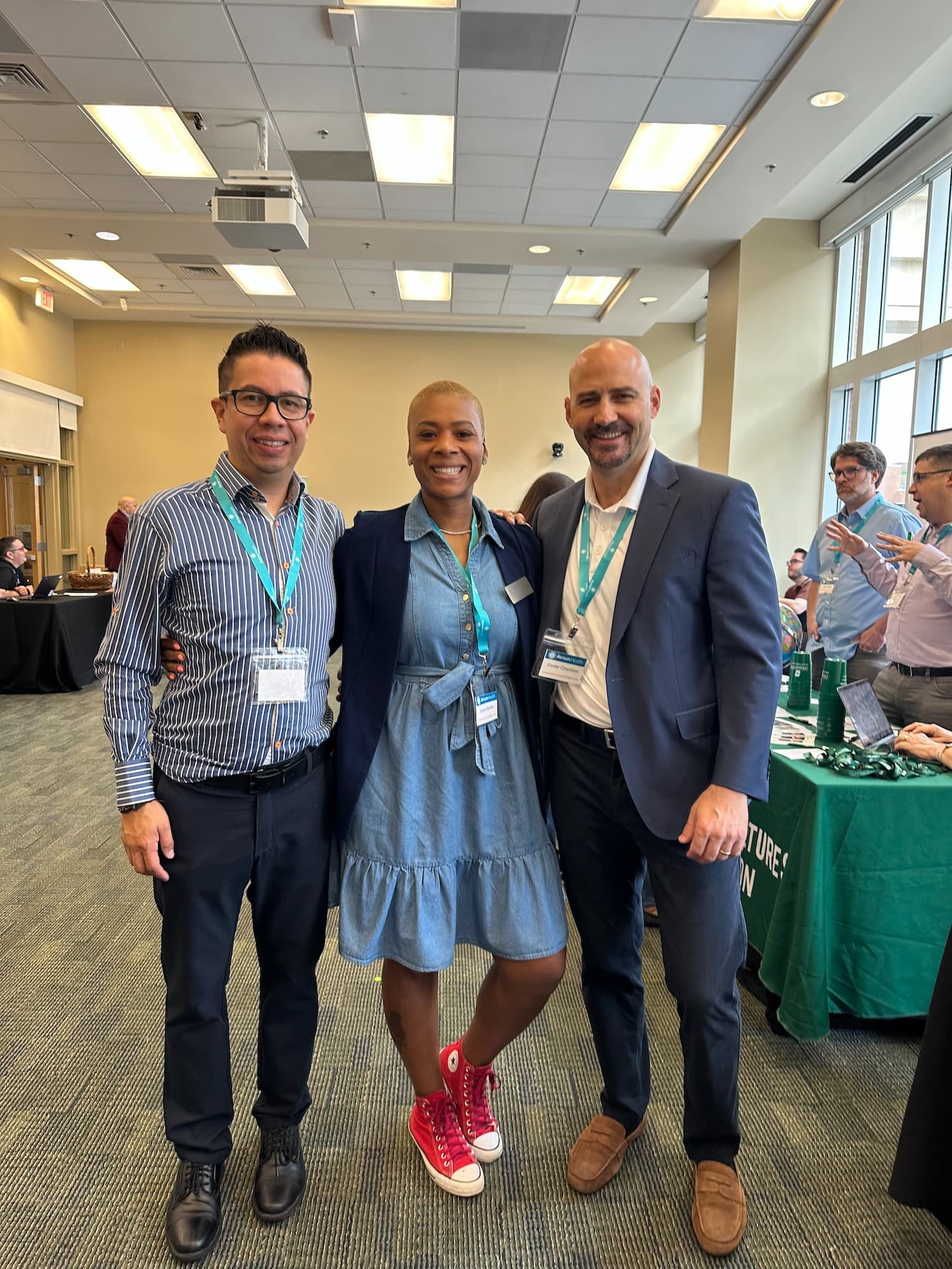 Our founder with various industry professionals.